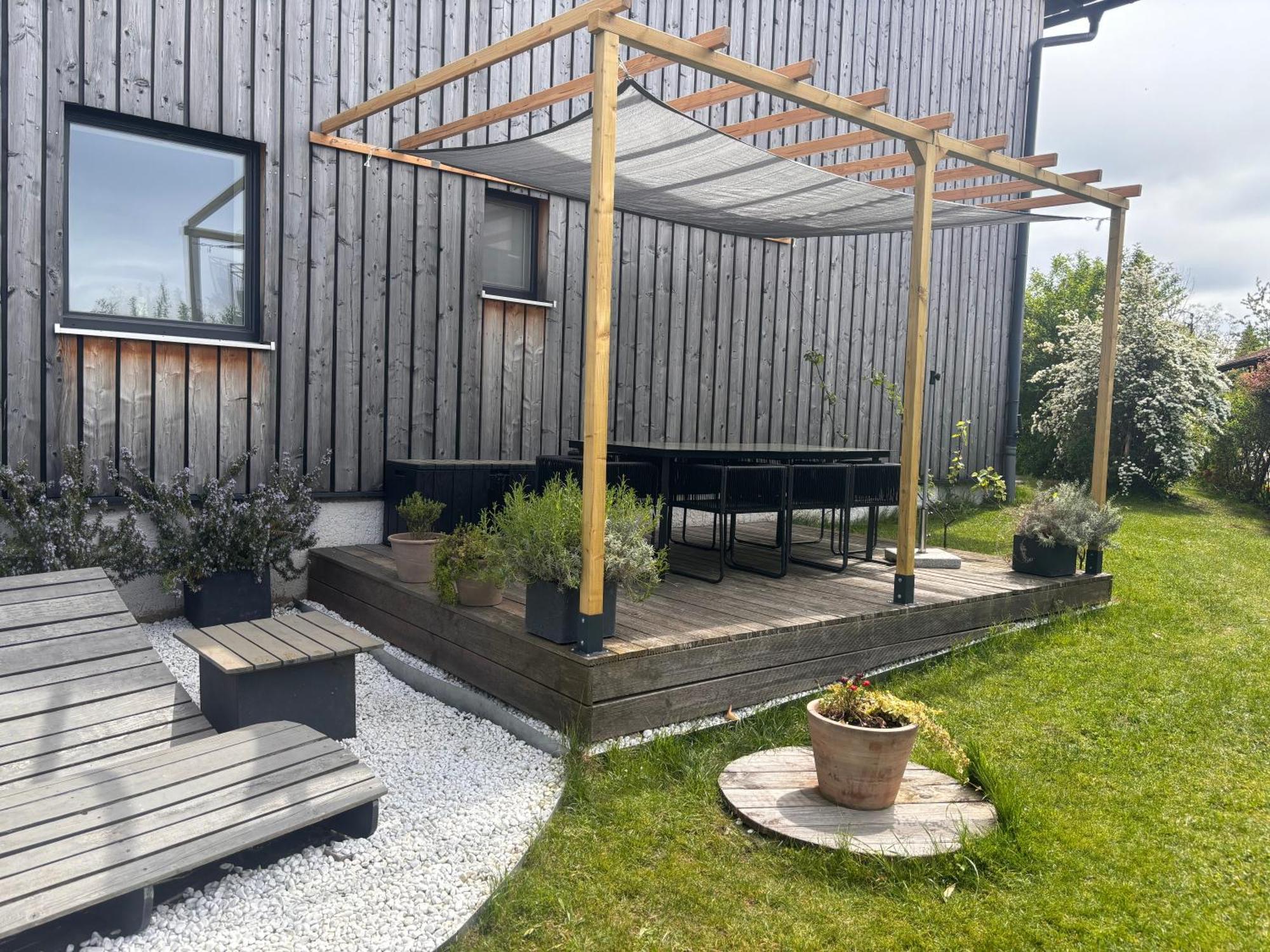 Moderne Ferienwohnungen Mit Designbad Petting Exterior photo